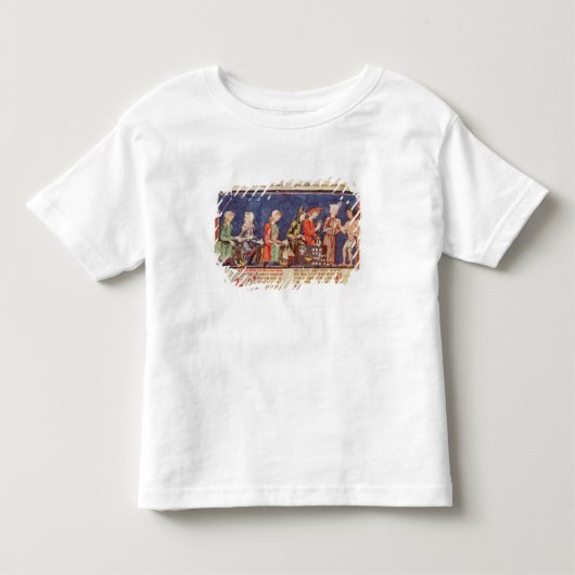 「ゲームの本からのサイコロメーカー、 トドラーTシャツ (正面)