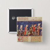 「ゲームの本からのサイコロメーカー、 缶バッジ (正面&裏面)