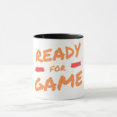 ゲームの準備ができている マグカップ (中央)