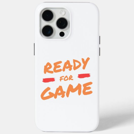 ゲームの準備ができている Case-Mate iPhoneケース (裏面)
