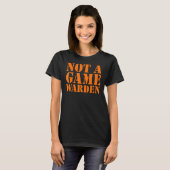 ゲームの監督者ではない Tシャツ (正面フル)
