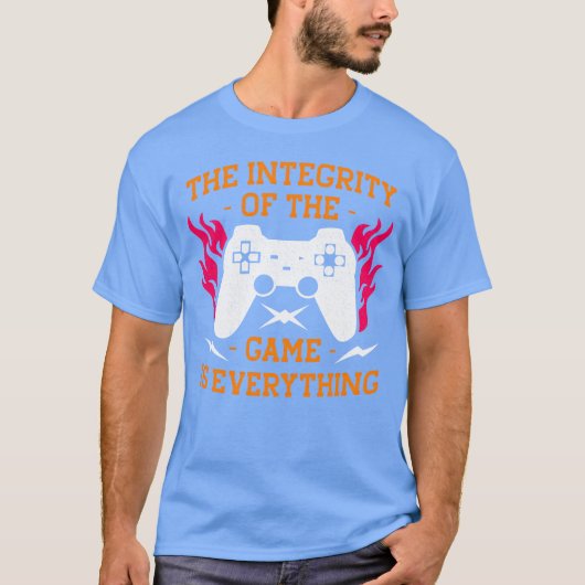 ゲームの真髄はすべてにある少年よ Tシャツ (正面)