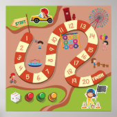 ゲームの競争 ポスター (正面)