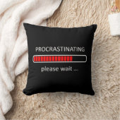 ゲームの装飾 – 先送りお待ちください クッション (ブランケット)