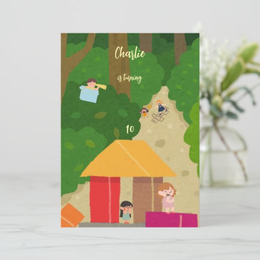 ゲームの誕生日を表示しない 招待状 (スタンド正面)