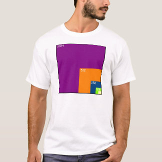 ゲームの質のサイズ Tシャツ