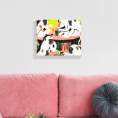 ゲームの週末 キャンバスプリント (インサイチュ (リビング))