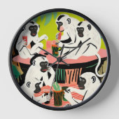 ゲームの週末 壁時計 (正面)