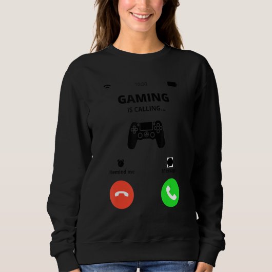 ゲームの開始 スウェットシャツ (正面)