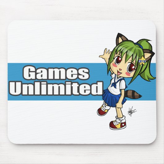 ゲームのUnlimiteのマウスパッド マウスパッド (正面)