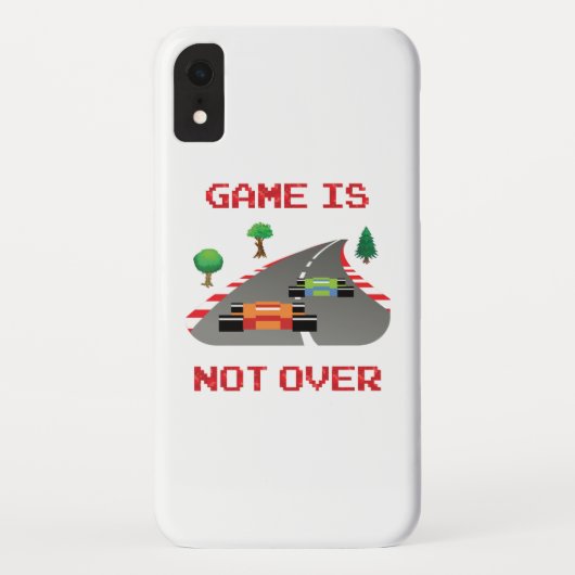 ゲームはまだ終わらない ピクセル化されたテレビゲーム Case-Mate iPhoneケース (裏面)