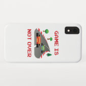 ゲームはまだ終わらない ピクセル化されたテレビゲーム Case-Mate iPhoneケース (裏面(横))