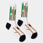 ゲームはクリケット、クルーの靴下 ソックス (右)