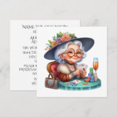 ゲームは始まった 招待状 (正面/裏面)