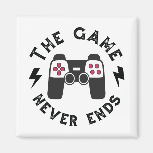 ゲームは決して終わらない マグネット (正面)