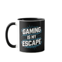 ゲームは私のエスケープであり、ゲーマーのマグカップ