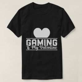 ゲームは私のバレンタインデーおもしろいス – ゲーマーラブデザイン Tシャツ