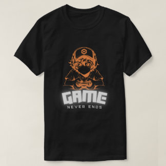 ゲームは終わらない ゲーマーアートTシャツ Tシャツ