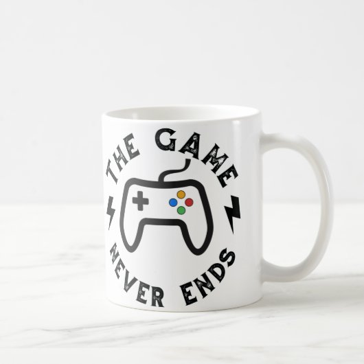 ゲームは終わらない コーヒーマグカップ (右)