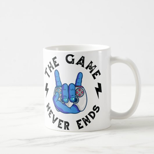 ゲームは終わらない コーヒーマグカップ (右)