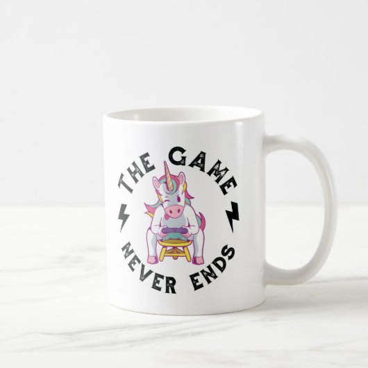 ゲームは終わらない コーヒーマグカップ (右)