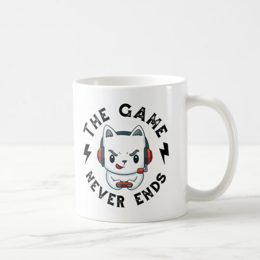 ゲームは終わらない コーヒーマグカップ (右)