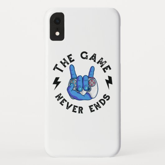 ゲームは終わらない Case-Mate iPhoneケース (裏面)