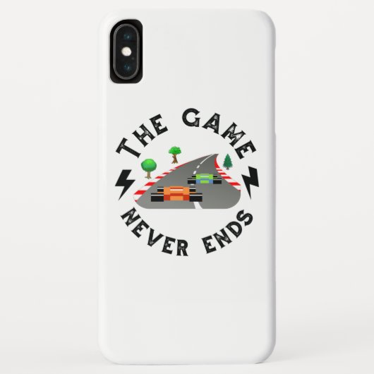 ゲームは終わらない Case-Mate iPhoneケース (裏面)