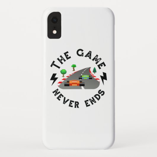 ゲームは終わらない Case-Mate iPhoneケース (裏面)
