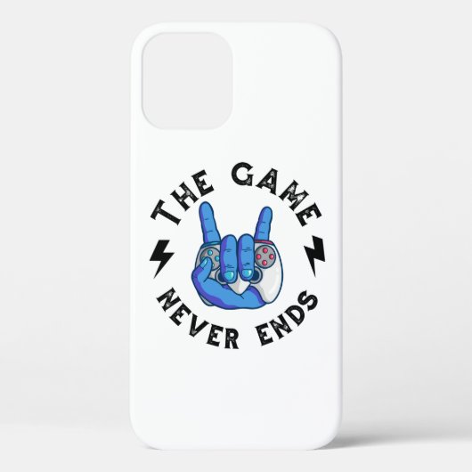 ゲームは終わらない Case-Mate iPhoneケース (裏面)