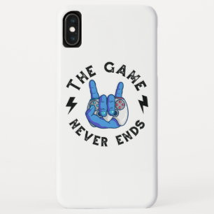 ゲームは終わらない iPhone XS MAXケース