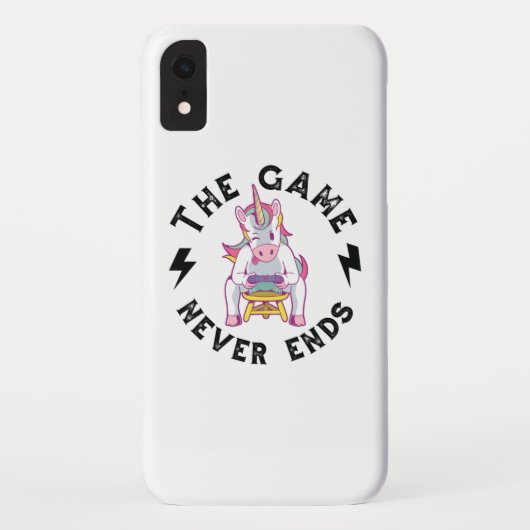 ゲームは終わらない Case-Mate iPhoneケース (裏面)