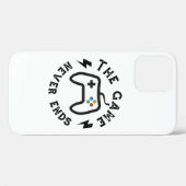 ゲームは終わらない Case-Mate iPhoneケース (裏面 (横))