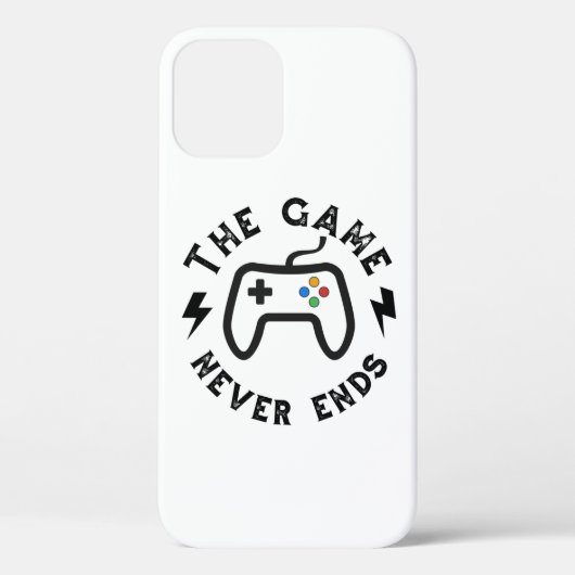 ゲームは終わらない Case-Mate iPhoneケース (裏面)