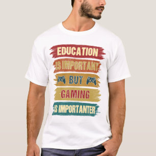 ゲームは重要なゲーマーおもしろい誕生日ギフト Tシャツ