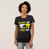 ゲームは、直面します Tシャツ (正面フル)