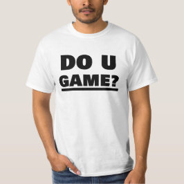 ゲームは? Tシャツ