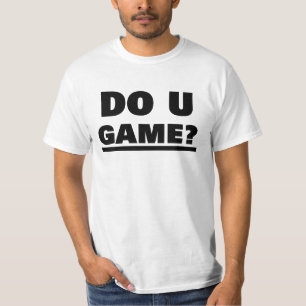 ゲームは? Tシャツ