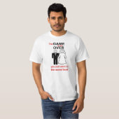 ゲームはTシャツにありません Tシャツ (正面フル)