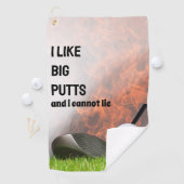 ゲームへのチケット素晴らし ゴルフタオル (インサイチュ)