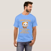 ゲームや昼寝や残り物に感謝するおもしろ家族 Tシャツ (正面フル)