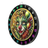 ゲームよくはしゃぐ用バルーンダートボード付ピエロ ダーツボード (正面右)