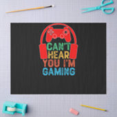 ゲームをしているのが聞こえない 薄葉紙 (クラフト)