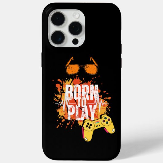 ゲームをするために生まれてきた Case-Mate iPhoneケース (裏面)