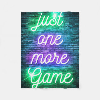 ゲームをもう一度ゲームする フリースブランケット