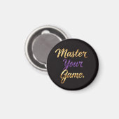 ゲームをマスターする マグネット (正面/裏面)