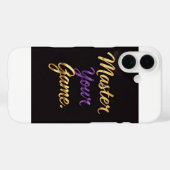 ゲームをマスターする Case-Mate iPhoneケース (裏面 (横))