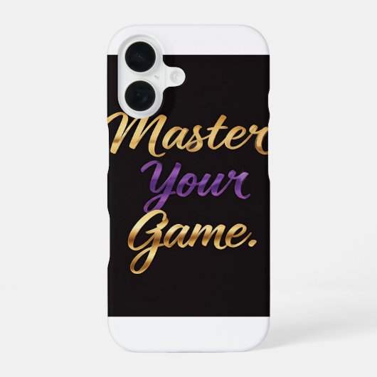 ゲームをマスターする iPhone 16ケース (裏面)