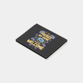 ゲームを一時停止してここにいます ようこそ ゲーマー ギフト ポストイット (アングル)