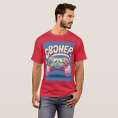 ゲームを一時停止してここに来たよ 面白い女の子 Tシャツ (正面フル)